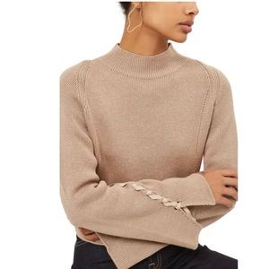 Topshop Sweater with Ribbon detail